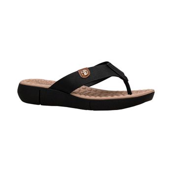Tamanco-Preto-e-Camel-Tira-Entre-Dedos-Salto-Anabela-|-Modare-Tamanho--39---Cor--PRETO-0